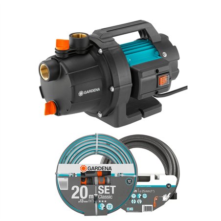 Gardena pompa da giardino 3000/4 BASIC Kit