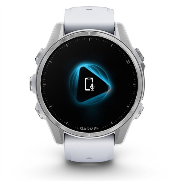 Garmin fenix 8 (43mm) bianco pietra/argento