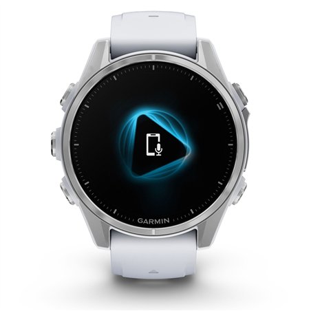 Garmin fenix 8 (43mm) bianco pietra/argento