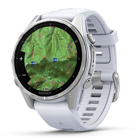 Garmin fenix 8 (43mm) bianco pietra/argento