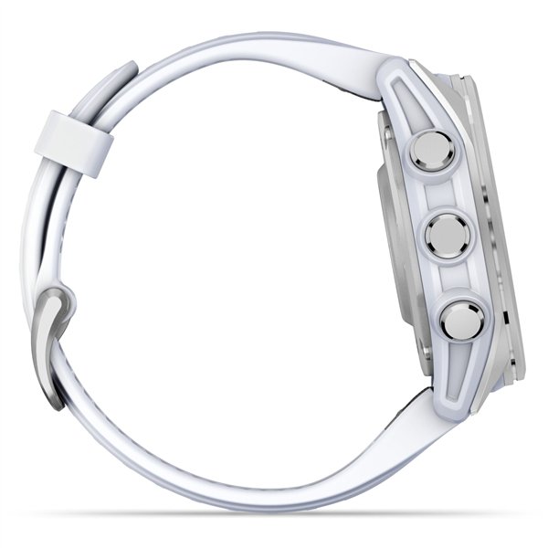 Garmin fenix 8 (43mm) bianco pietra/argento