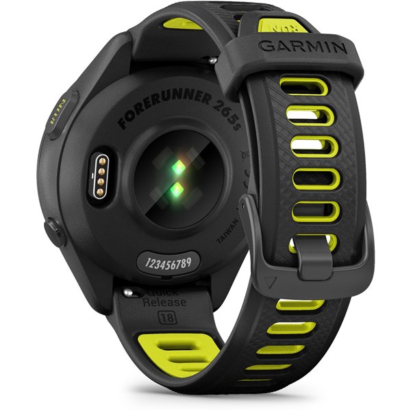 Garmin Forerunner 265S nero/giallo limone