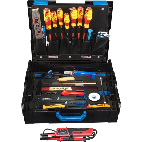 GEDORE assortim. p. elettricisti 36 pz.  L-BOXX