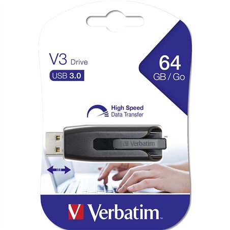 Verbatim Store n Go V3      64GB USB 3.0 grigio             49174
