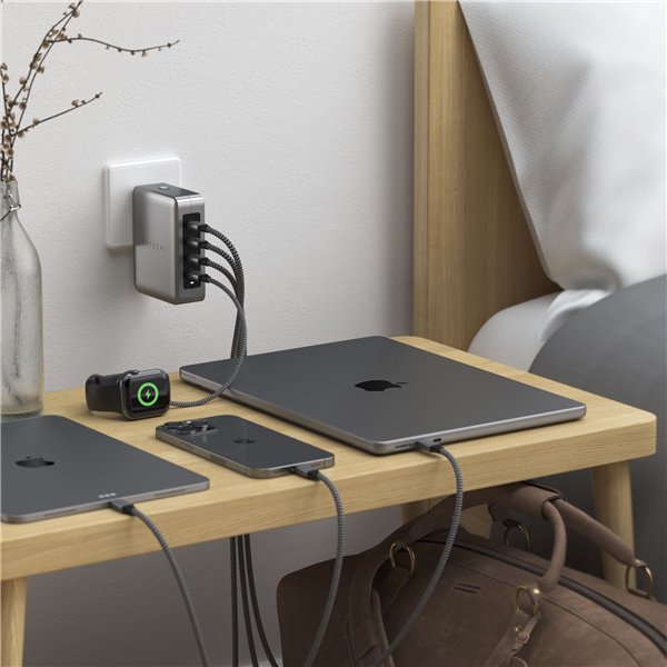 Satechi 145W USB-C 4-Port GaN Travel Charger
