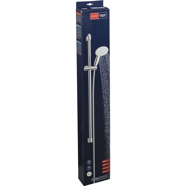 Grohe Tempesta 110 set asta doccia 2 getti, 900mm cromo