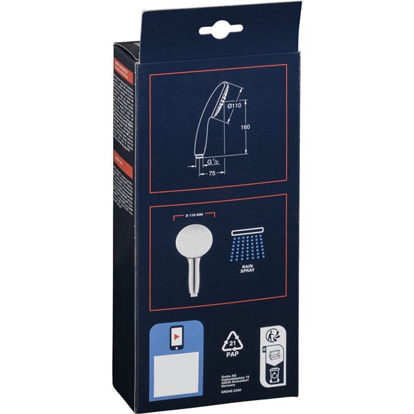 Grohe Tempesta 110 manopola doccia 1 getto