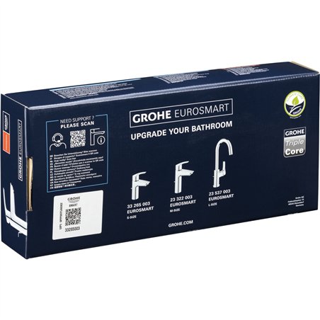 Grohe Eurosmart taglia S miscelatore monoc. lavabo 1/2