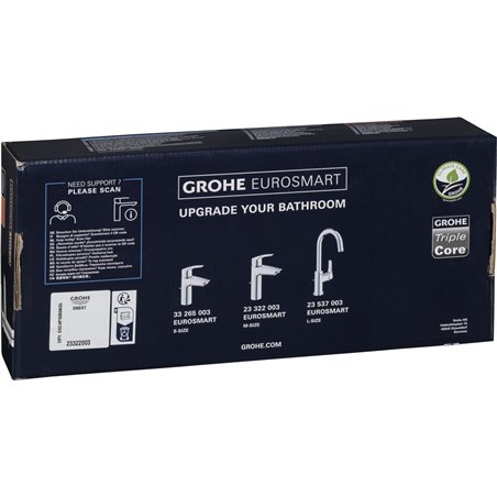 Grohe Eurosmart taglia M miscelatore monoc. lavabo