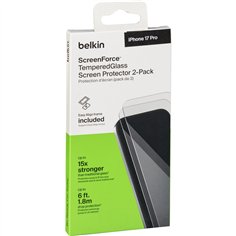 2x1 Belkin ScreenForce Temp.Gl. Displays. iPhone 17 Pro OVA226hq