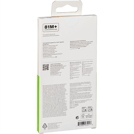 2x1 Belkin ScreenForce Temp.Gl. Displays. iPhone 17 Pro OVA226hq