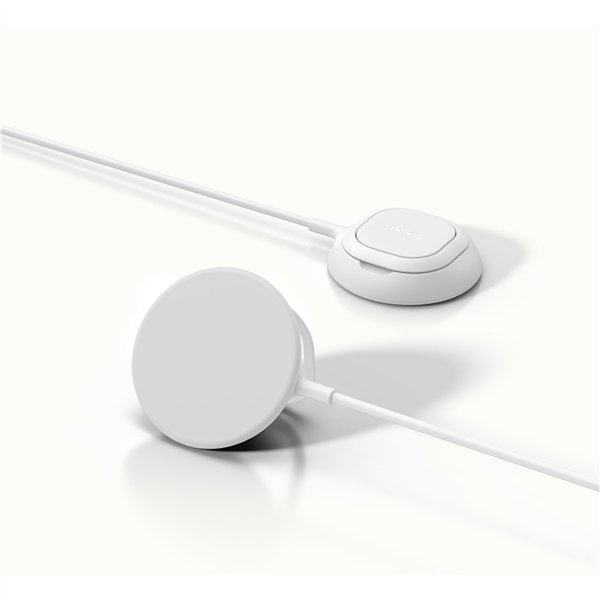 Belkin UltraCharge Ladepad Qi2 25W mit Standfuß weiß WIA013hqWH