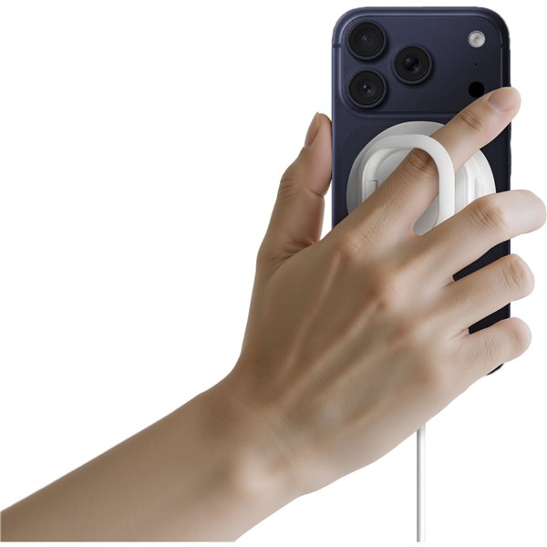 Belkin UltraCharge Ladepad Qi2 25W mit Standfuß weiß WIA013hqWH