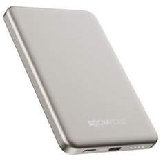 Boompods PowerSnap 5000mAh Titanium Magnetic Powerbank