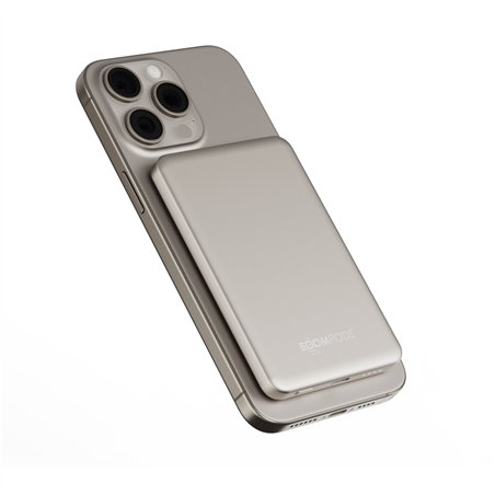 Boompods PowerSnap 5000mAh Titanium Magnetic Powerbank