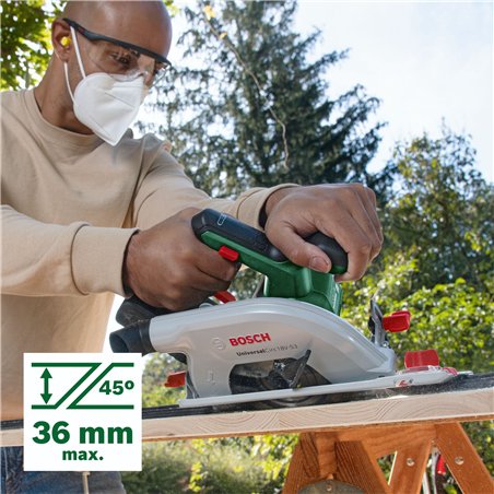 Bosch UniversalCirc 18V-53 Akku-Handkreissäge