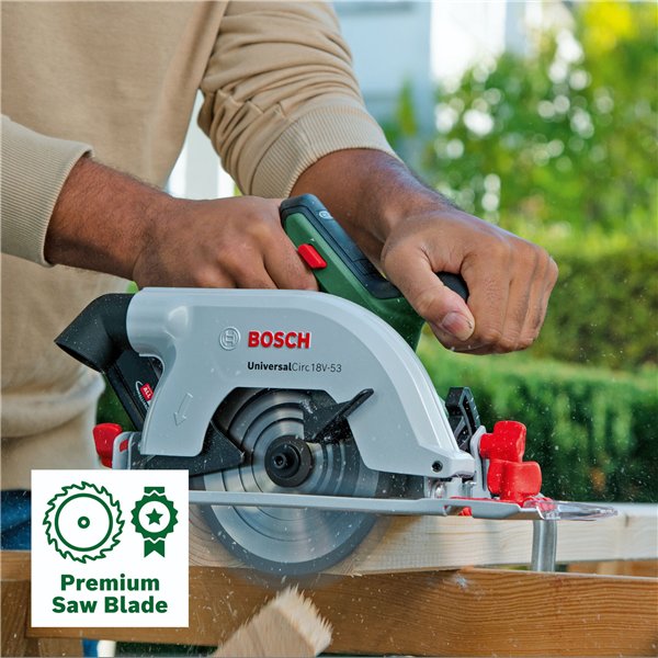 Bosch UniversalCirc 18V-53 Akku-Handkreissäge