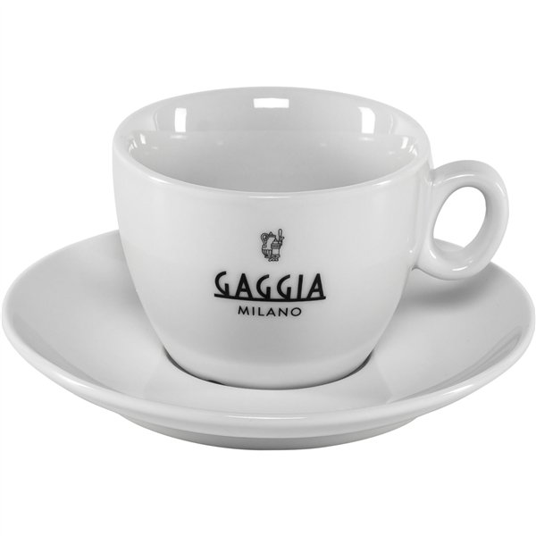 Gaggia Milano tazze da cappucc. set 4 pezzi