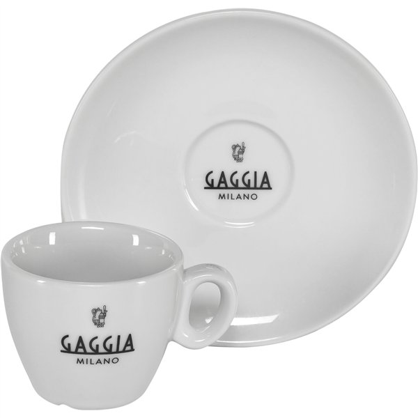 Gaggia Milano tazze da espresso kit 6 pezzi