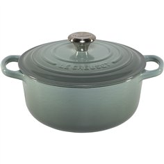 Le Creuset Signature Bräter rund 20 cm Sea Salt