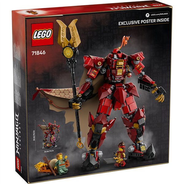 LEGO NINJAGO 71846 The Fire Knight Mech