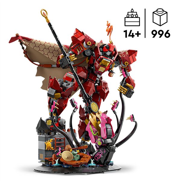 LEGO NINJAGO 71846 The Fire Knight Mech