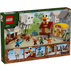 LEGO Minecraft 21273 The Ghast Balloon Village Attack 2