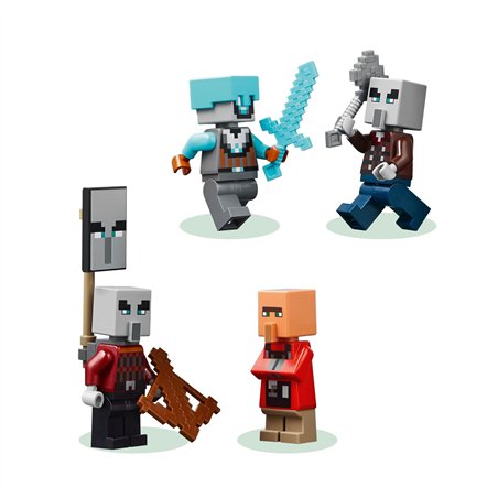 LEGO Minecraft 21278 The Pillager Outpost and Ravager