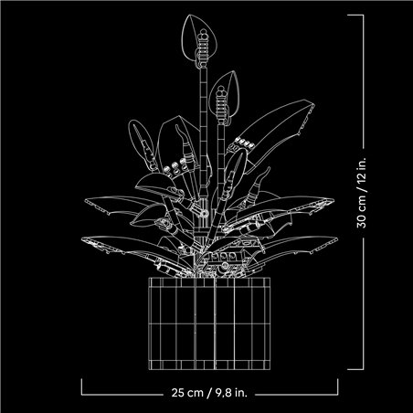 LEGO Botanicals 11504 Peace Lily