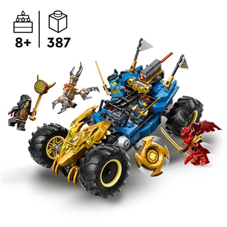 LEGO NINJAGO 71856 Jays Transforming Car