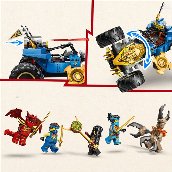 LEGO NINJAGO 71856 Jays Transforming Car