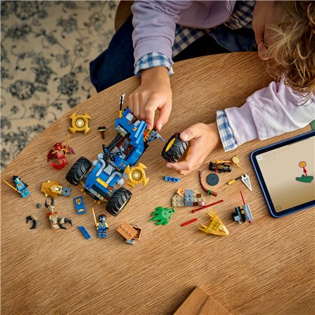 LEGO NINJAGO 71856 Jays Transforming Car