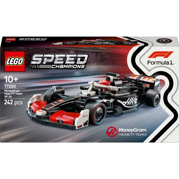 LEGO Speed Champions 77250 MoneyGram Haas F1 Team V-24