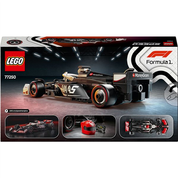 LEGO Speed Champions 77250 MoneyGram Haas F1 Team V-24