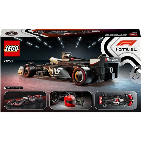LEGO Speed Champions 77250 MoneyGram Haas F1 Team V-24
