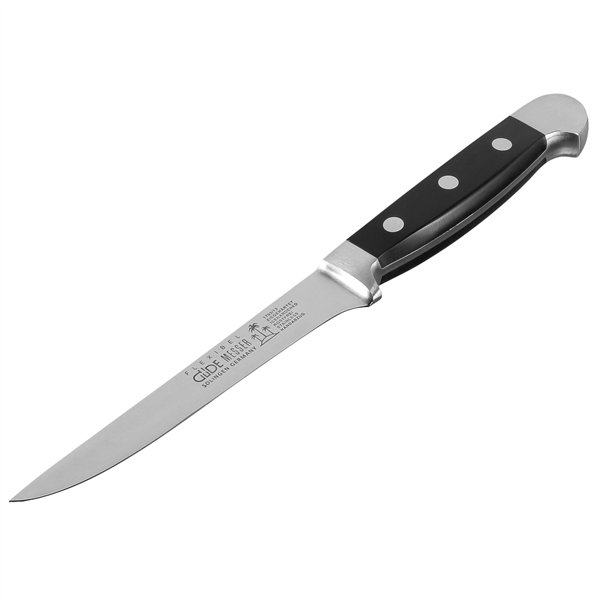 Güde Alpha coltello da disosso fless. POM nero 13 cm 1703/13