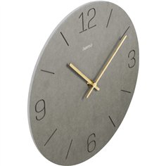 Hama orologio parete grigio 30cm cifre incise              185881 2