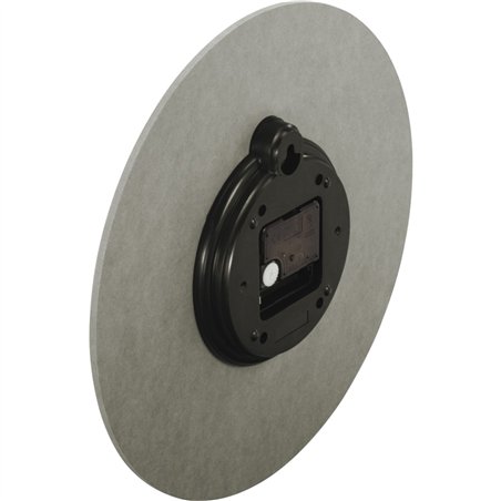 Hama orologio parete grigio 30cm cifre incise              185881