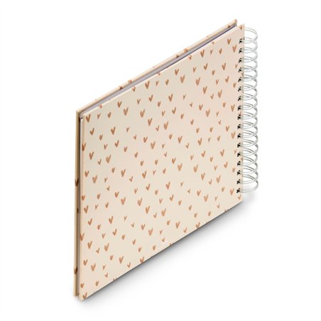 Hama Lovely Spiral beige   28x24 50 pagine bianche           7701