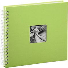 Hama  Fine Art  spirale kiwi 28x24 50 pagine bianche 2115