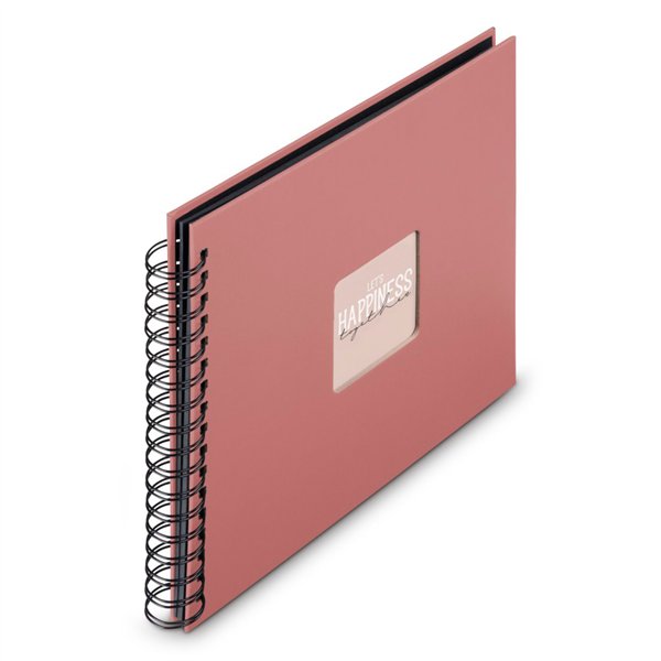 Hama  Fine Art  spirale Terra 28x24 50 pagine nere        9858