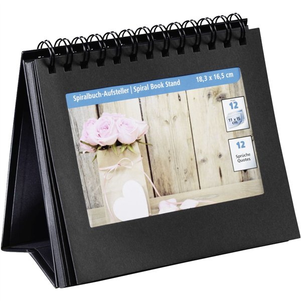 Hama album da scrivania    11x15 per 12 foto, nero  2470