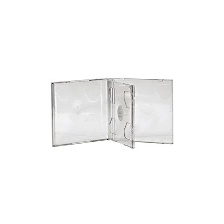 Hama CD-Double-Box confez. 5 pz. trasparente Jewel-Case     44752