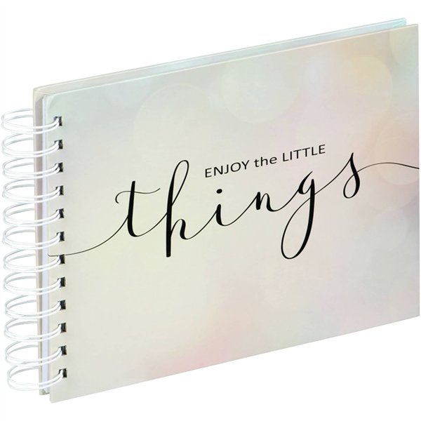 Hama Letterings Enjoy spirale 28x17 50 pagine bianche 3890