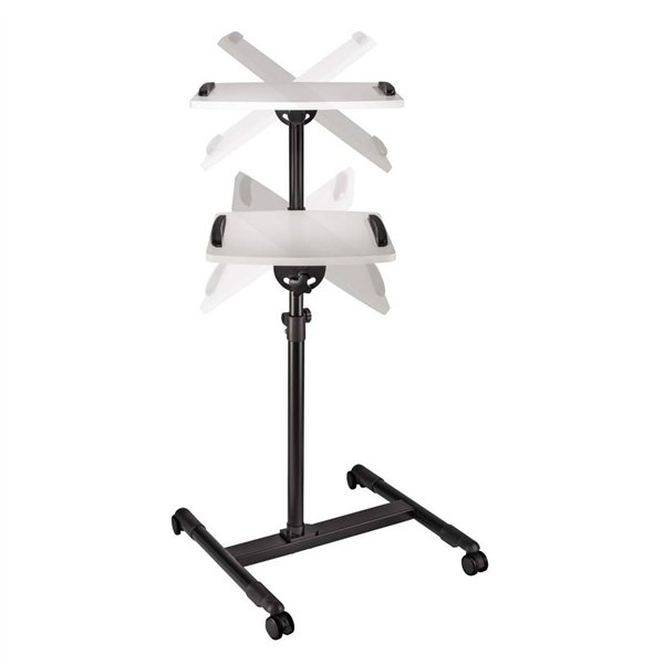 Hama tavolo da beamer con 2 ripiani                   77510