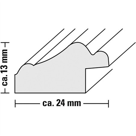 Hama Lobby oro 30x40 plastica 175806