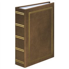 Hama London marrone 9x13 200 foto album ad inserim. 7171