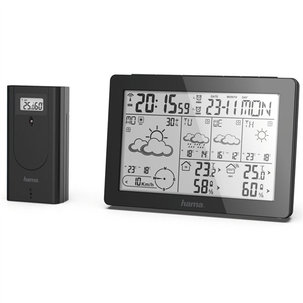 Hama centro previsioni meteo Meteotime , nero        186369