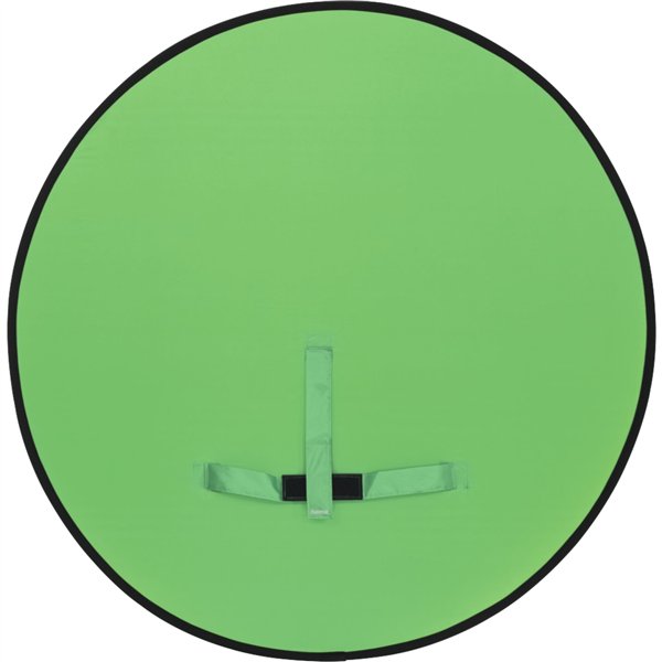 Hama sfondo pieghevole  Chairy verde Ø 130cm