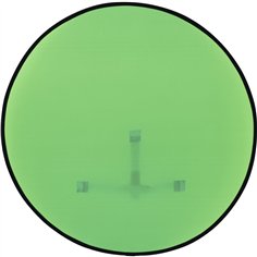 Hama sfondo pieghevole  Chairy verde Ø 130cm 2